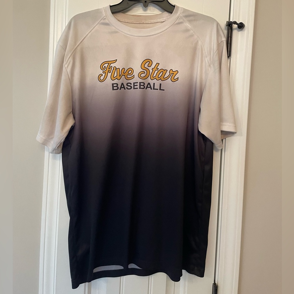 Five Star Baseball, Men’s Dri Fit Shirt, Size XL, Ombré